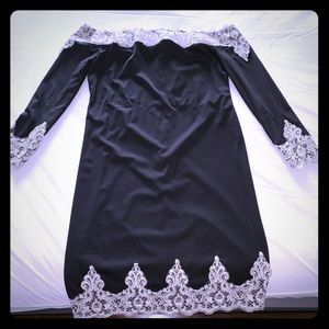 Black and White Dress